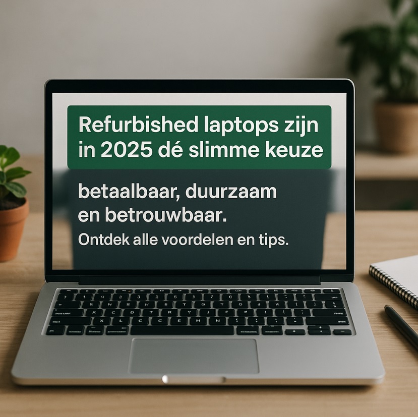 Refurbished laptop slimme keuze
